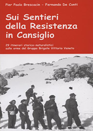 Copertina di Sentieri della Resistenza in Cansiglio (Sui)